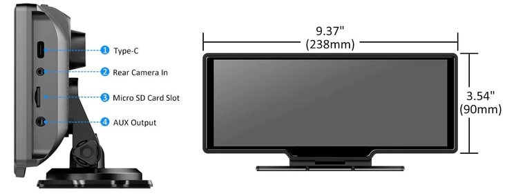 Wireless Carplay/Android Auto smart screen